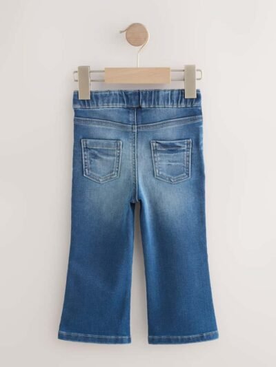 Mid Blue Denim Flare Jeans