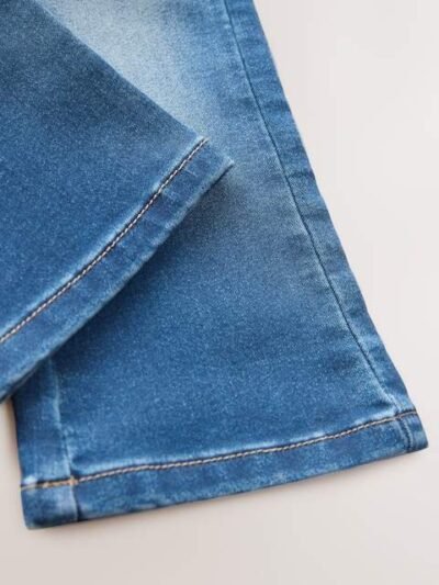 Mid Blue Denim Flare Jeans