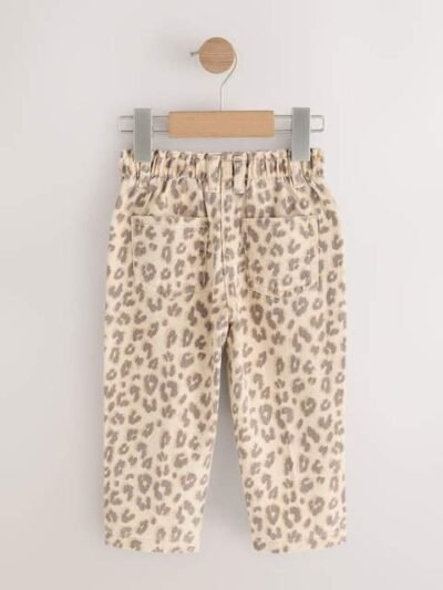 Leopard Print Mom Jeans