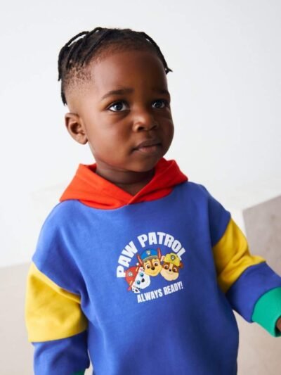 Multi Colourblock Paw Patrol Hoodie
