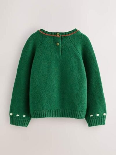 Green Cath Kidston Christmas Jumper
