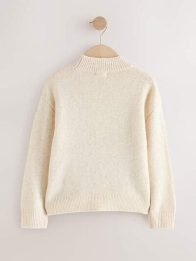 Ecru Reindeer Christmas Jumper