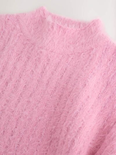 Pink Fluffy Jumper