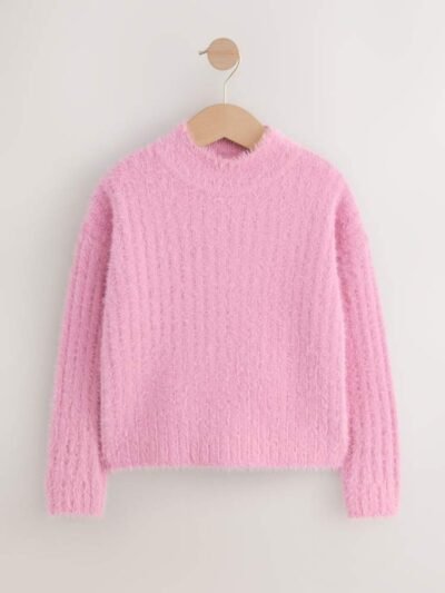 Pink Fluffy Jumper