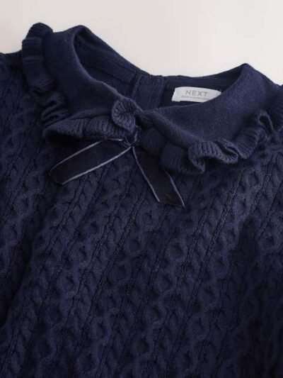 Navy Cashmere Blend Jumper