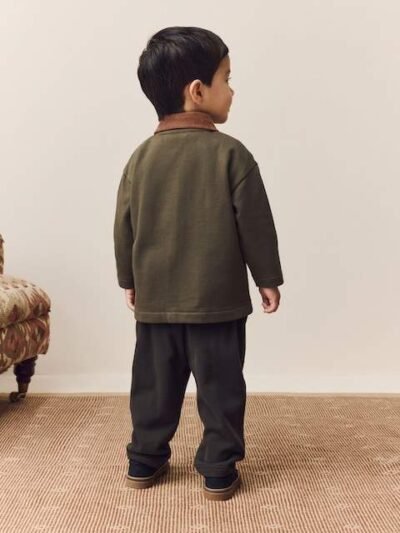 Green T-Shirt And Joggers 3 Piece Set