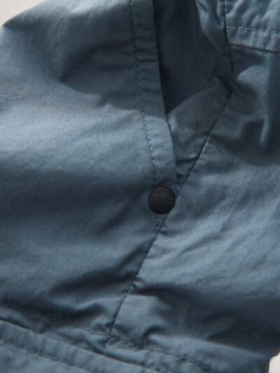 Grey Blue Lined Cargo Trousers