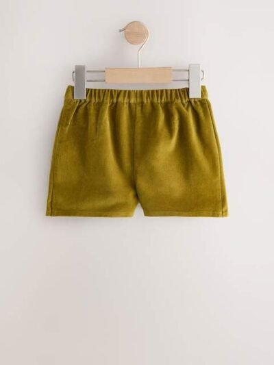 Green Cord Skort