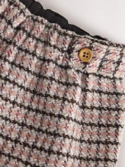 Berry Check Skort and Tights