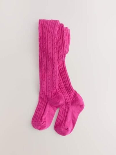 Rainbow Polka Dot Corduroy Shorts and Tights Set