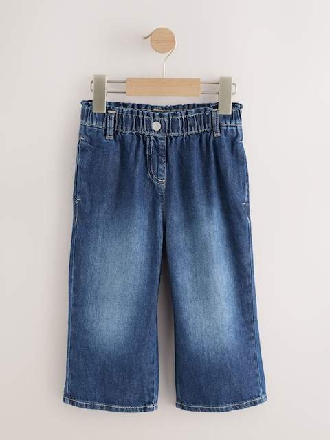 Denim Dark Wash Wide Leg Jeans