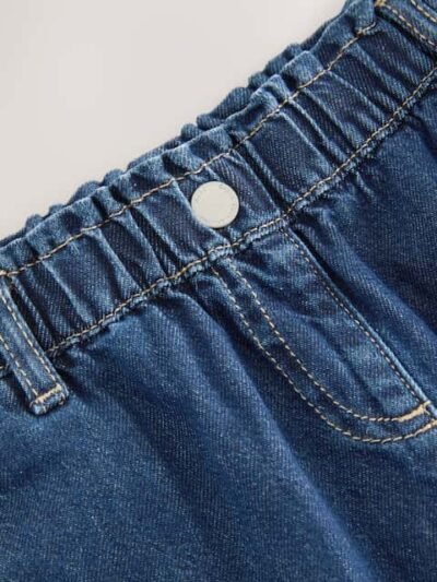 Denim Dark Wash Wide Leg Jeans