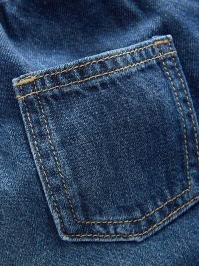 Denim Dark Wash Wide Leg Jeans