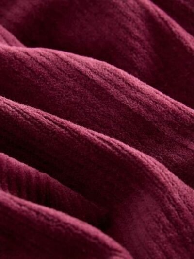 Berry Red Cord Skirt