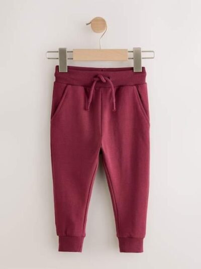 Burgundy Red Classic Jersey Joggers