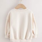 Cream Rainbow Taco Crew Neck Sweatshirt
