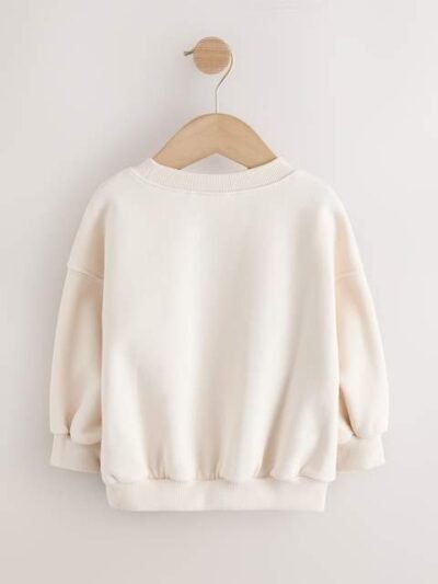 Cream Rainbow Taco Crew Neck Sweatshirt