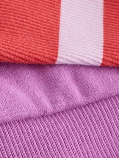 Purple Squeaky Reindeer Christmas Sweatshirt & Leggings Set