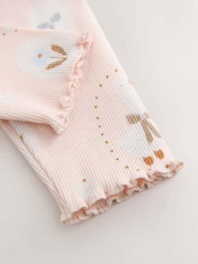 Blue Bow Duck Sweatshirt & Leggings Set