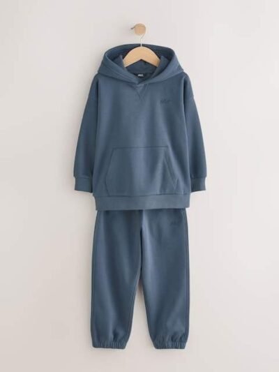 Blue Sweatshirt and Joggers Set
