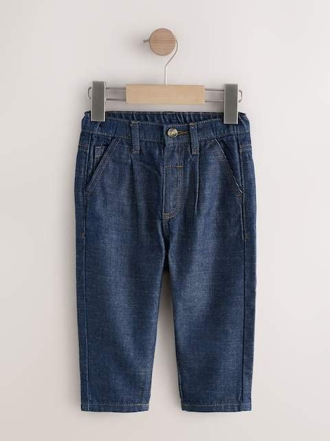 Rinse Wash Pleat Front Jeans
