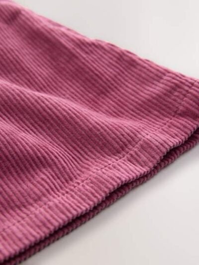 Pink Cord Skirt