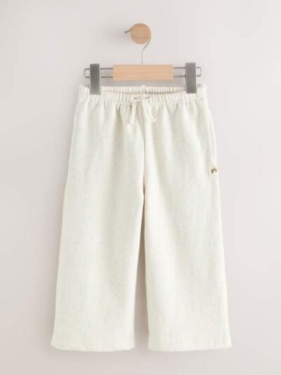 Pink/Burgundy/Oatmeal Wide Leg Joggers 3 Pack