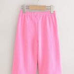 Bright Pink Wide Leg Sweat Joggers