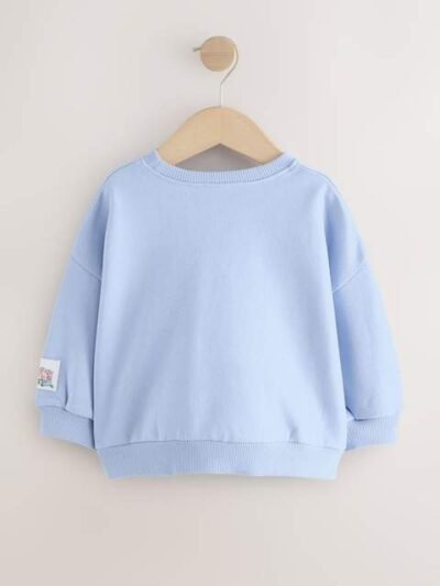 Blue Peppa Pig & Evie Crew Neck Sweatshirt