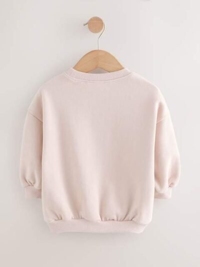 Light Pink Fairy Crew Neck Sweatshirt