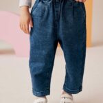 Denim Tie Waist Jeans