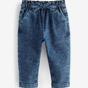 Denim Tie Waist Jeans