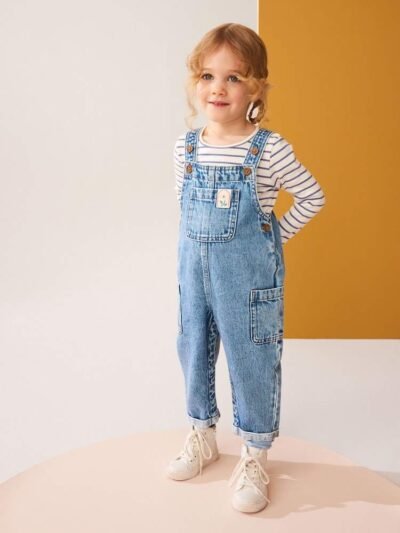 Denim 100% Cotton Dungarees