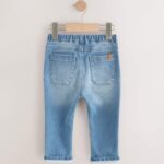 Mid Wash Denim Super Soft Pull-On Jeans With Stretch