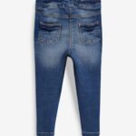 Mid Blue Denim 1 Pack Elasticated Waist Jeggings