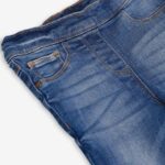 Mid Blue Denim 1 Pack Elasticated Waist Jeggings