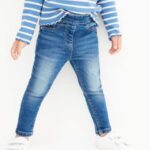 Light Blue Denim 1 Pack Elasticated Waist Jeggings