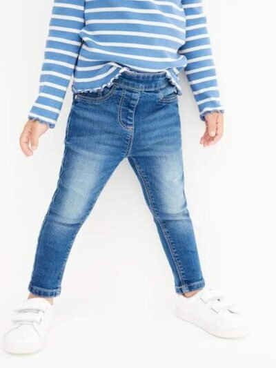 Light Blue Denim 1 Pack Elasticated Waist Jeggings