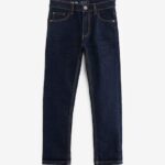 Blue Dark Regular Fit Stretch Jeans