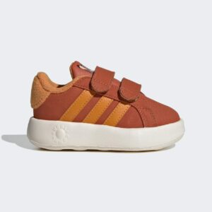 Adidas Grand Court Disney Bambi Fleece Lined Kids Shoes