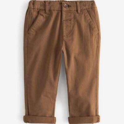 Ginger Tan Stretch Chino Trousers