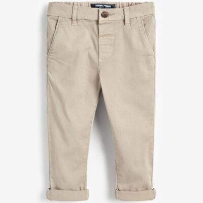 Stone Stretch Chino Trousers