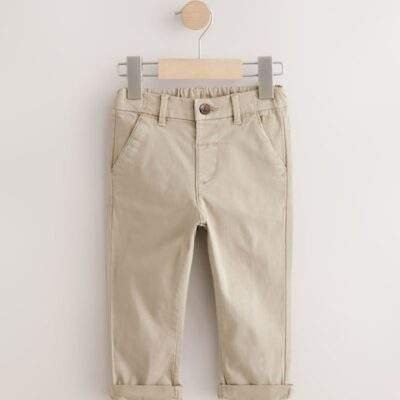 Stone Stretch Chino Trousers