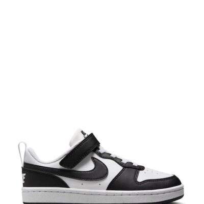 Nike Black/White Junior Court Borough Low Recraft Trainers