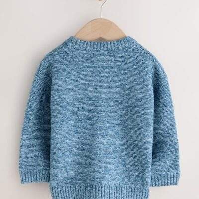 Blue Diggers Knitted Jumper