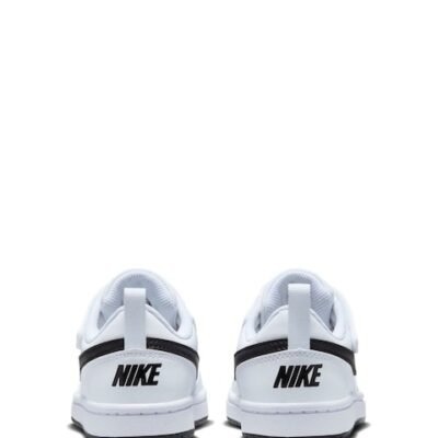 Nike White/Black Junior Court Borough Low Recraft Trainers