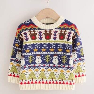 Multi Knitted Christmas Jumper