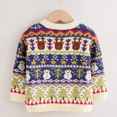Multi Knitted Christmas Jumper