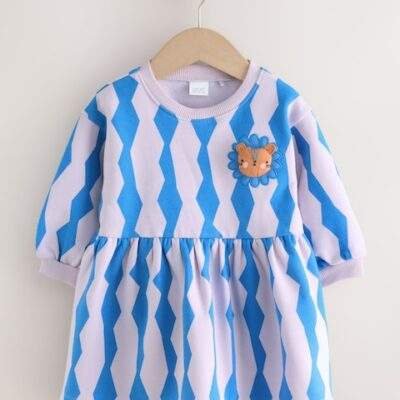 Blue Lion Sweat Dress