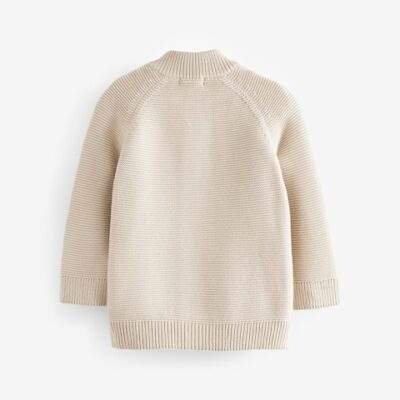 Neutral Train Character Cardigan